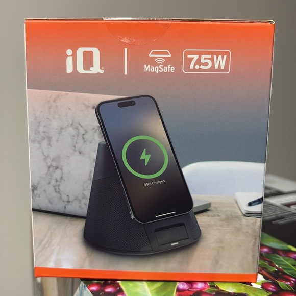 iQ Wave Home Speaker & Wireless Charger - Picture 5 of 6